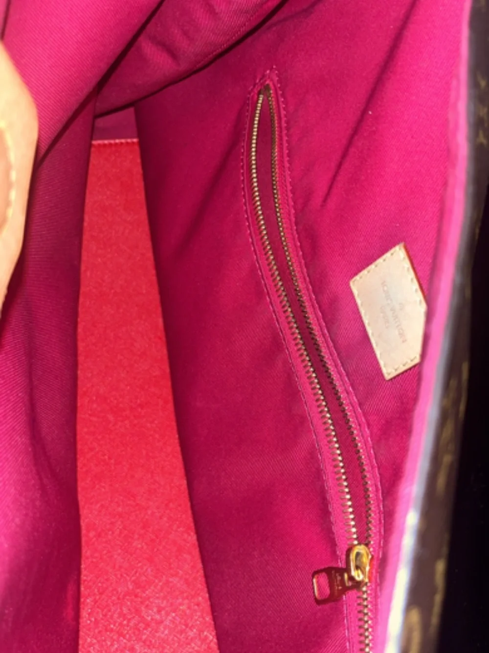Louis Vuitton Graceful MM Shoulder Bag with Dust Bag